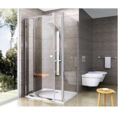купити недорого Стенка для душевой кабины Ravak Pivot PPS-90 белый Transparent 90G70100Z1