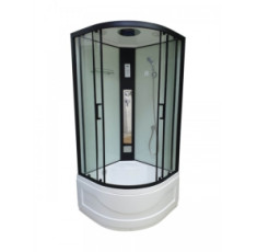 купить недорого Душевой бокс Veronis BV-4-100 white (black) 100*100 VE-BV4100WHITEBL