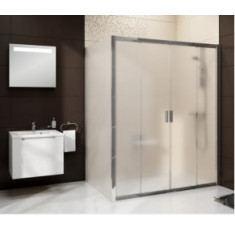 купити недорого Душевые двери Ravak Blix BLDP4-160 Сатин Grape 0YVS0U00ZG