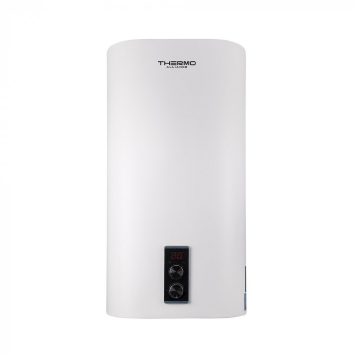 Водонагрівач електричний Thermo Alliance 80 л вертикальний плоский, мокрий ТЕН 2 кВт (0,8+1,2) DT80V20G(PD)/2