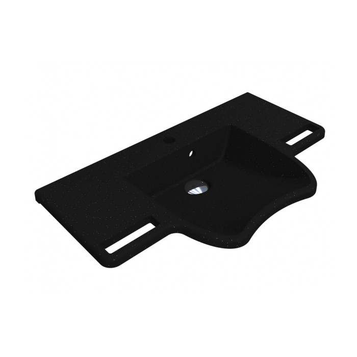 Умивальник Miraggio KRAKOW MIRASTONE BLACK 0000415
