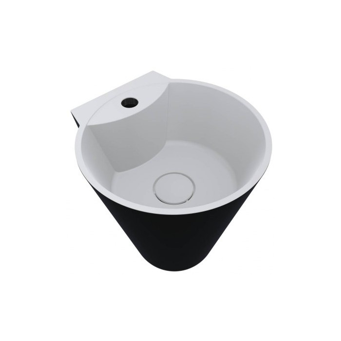 Умивальник Miraggio SMART RAL 9005 насичений чорний, матовий 0000627
