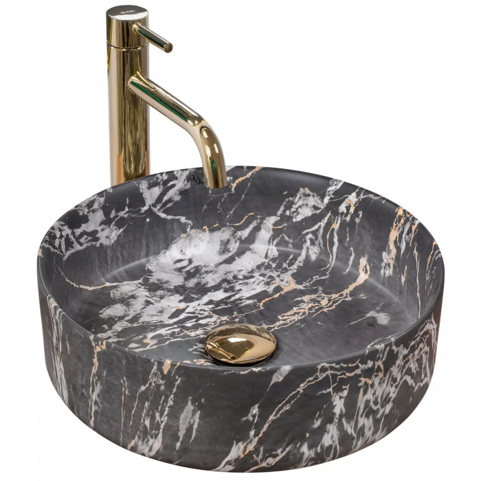 Раковина Rea Sami Apogeo Marble Matt REA-U5608