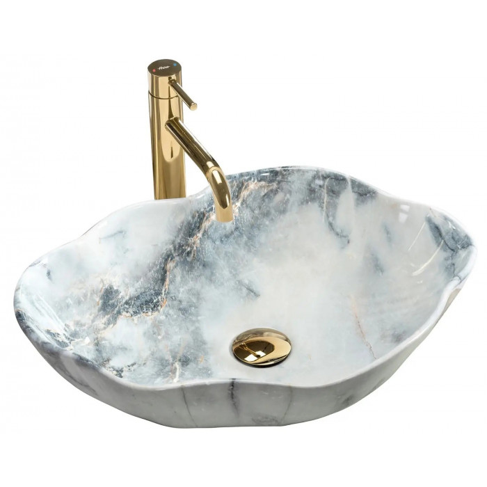 Раковина Rea Pearl granit REA-U0857