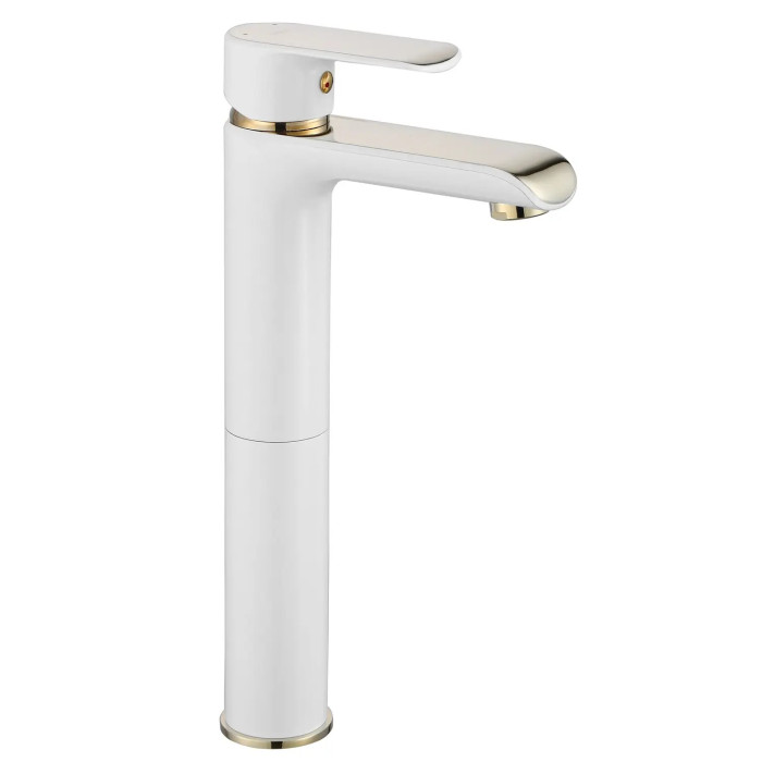 Смеситель Rea Bloom white/gold REA-B9931
