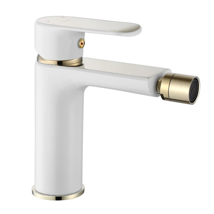 Смеситель Rea Bloom white/gold REA-B9930