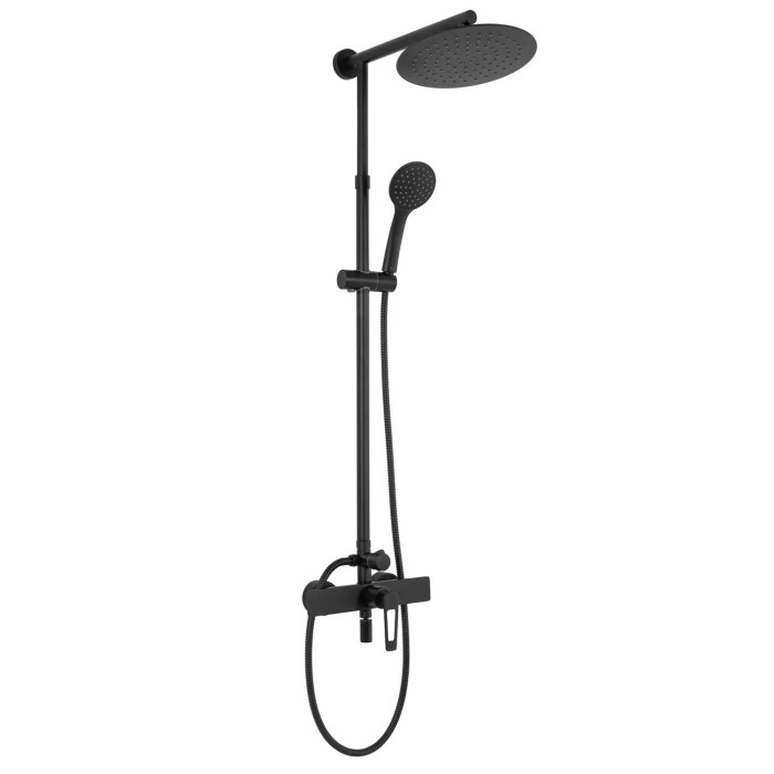 Душевая система Rea Aldi black REA-P8800