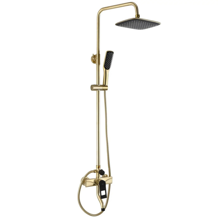 Душевая система Rea Soul gold black REA-B9962