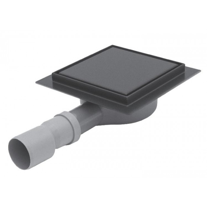 Душевой трап Rea Neo&Pure 150x150 Pro Black REA-G0652