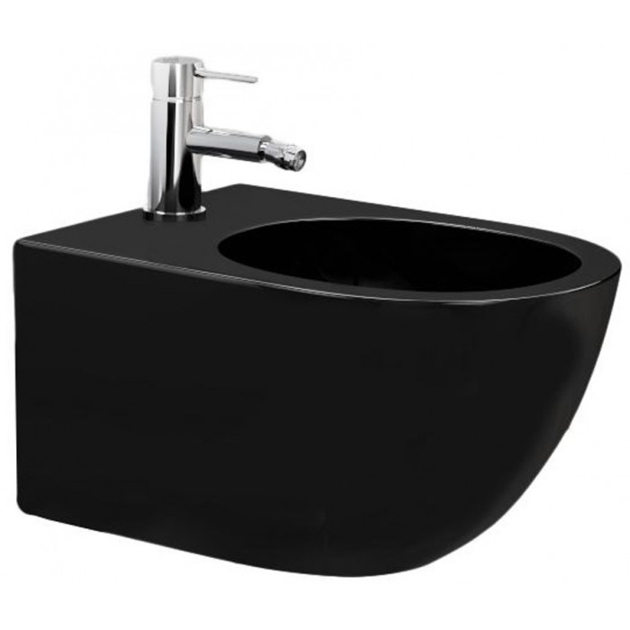 Биде Rea Carlo Mini Black Mat REA-C9901