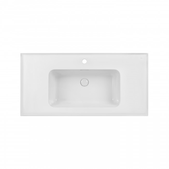 Раковина Qtap Albatross A 1000х500х230 White з донним клапаном QT01115100AW