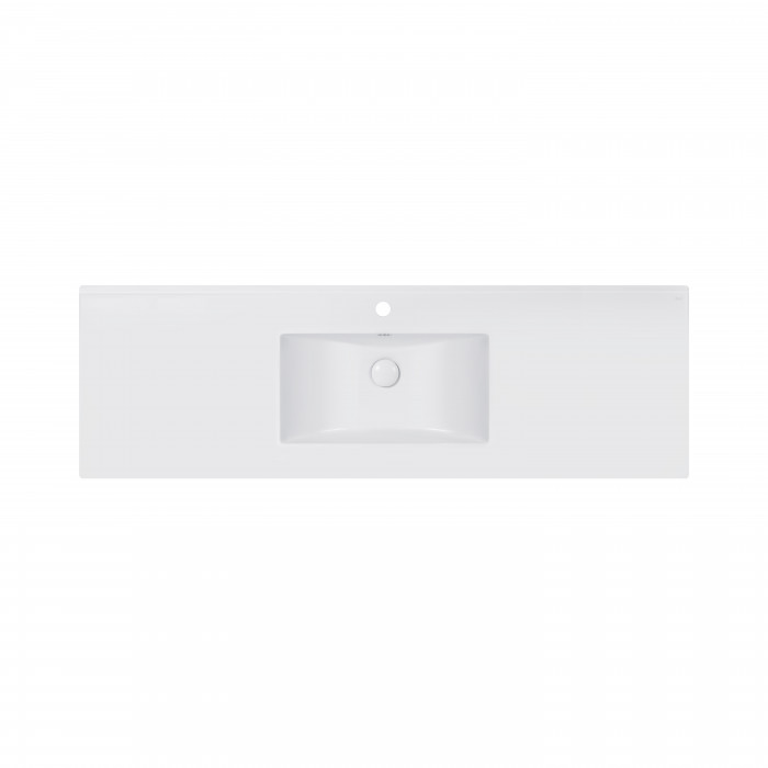 Раковина Qtap Albatross E 1500х460х180 White з донним клапаном QT01119150EW