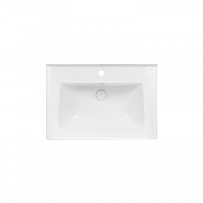 Раковина Qtap Albatross 5C 600х480х210 White з донним клапаном QT01115060CW