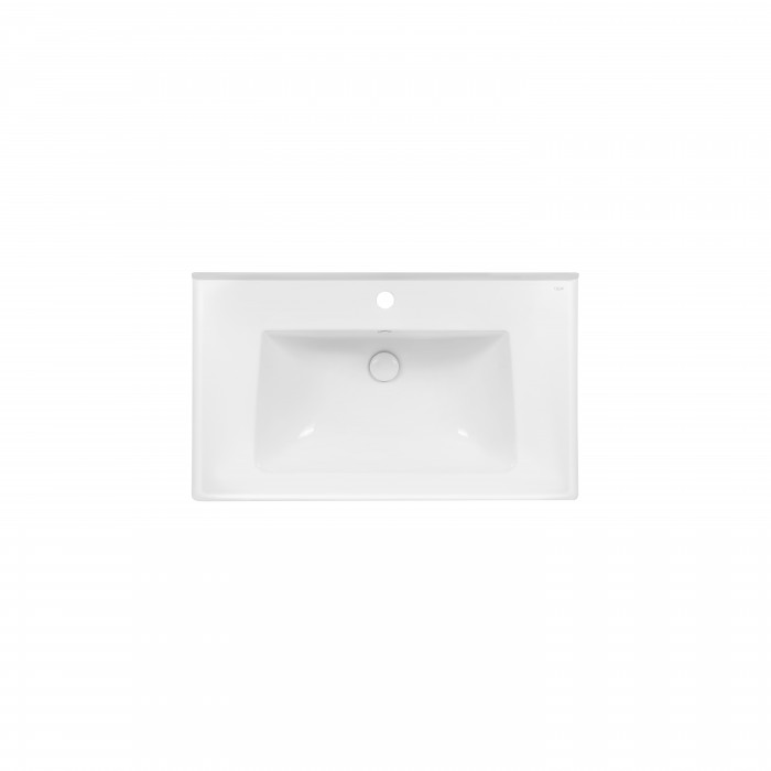 Раковина Qtap Albatross 5C 800х480х210 White з донним клапаном QT01115080CW