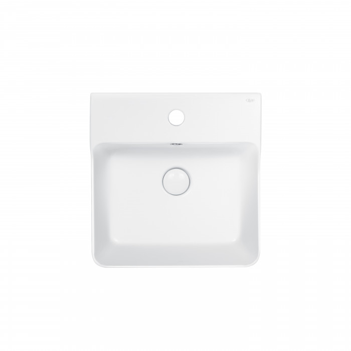 Раковина Qtap Nando B 400х420х155 White з донним клапаном QT12117040BW