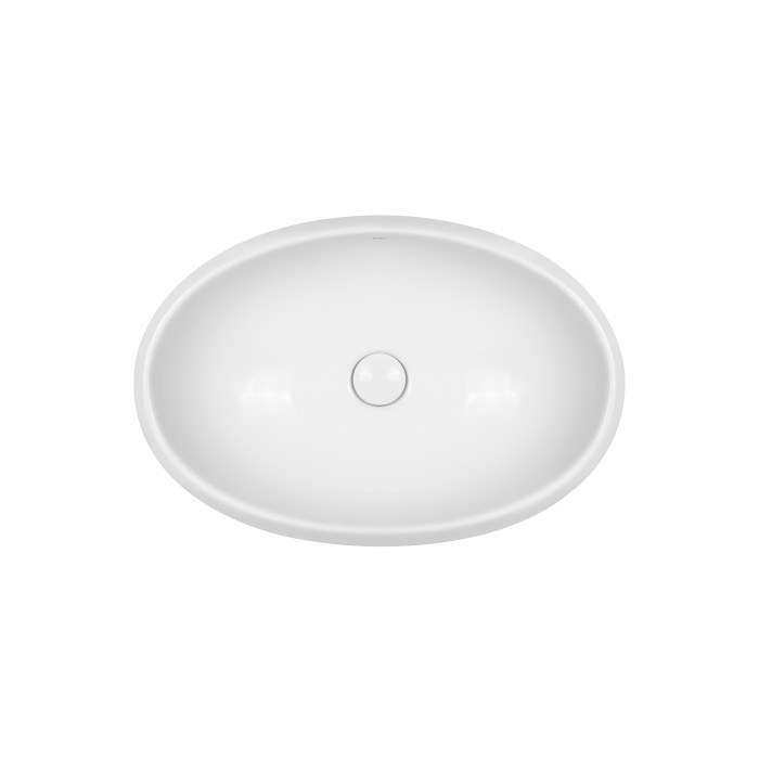 Раковина-чаша Qtap Leo 600х400х155 White з донним клапаном QT11117060GW