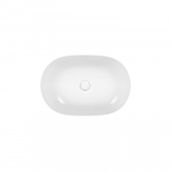 Раковина-чаша Qtap Cardinal 600х400х145 White з донним клапаном QT04117060IW