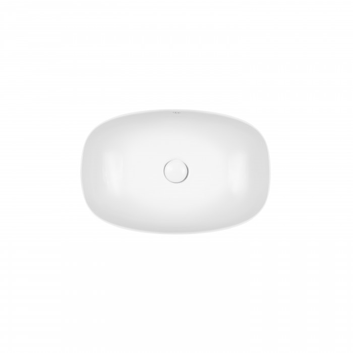 Раковина-чаша Qtap Cardinal 600х380х140 White з донним клапаном QT04117060TW