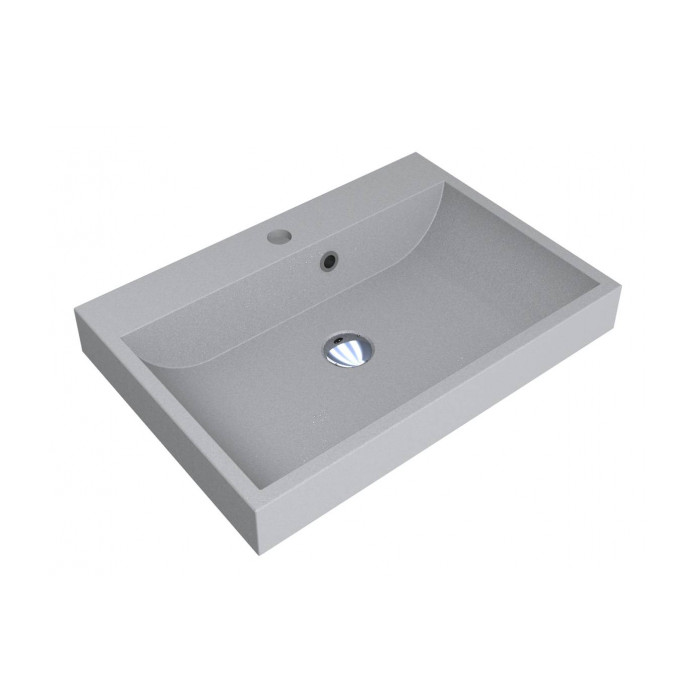 Умивальник Miraggio VARNA 600 STONE GRAY MIRASTONE 0000449