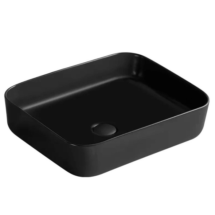 Умивальник накладний DUSEL CUBIS 500251B 500*390*130мм