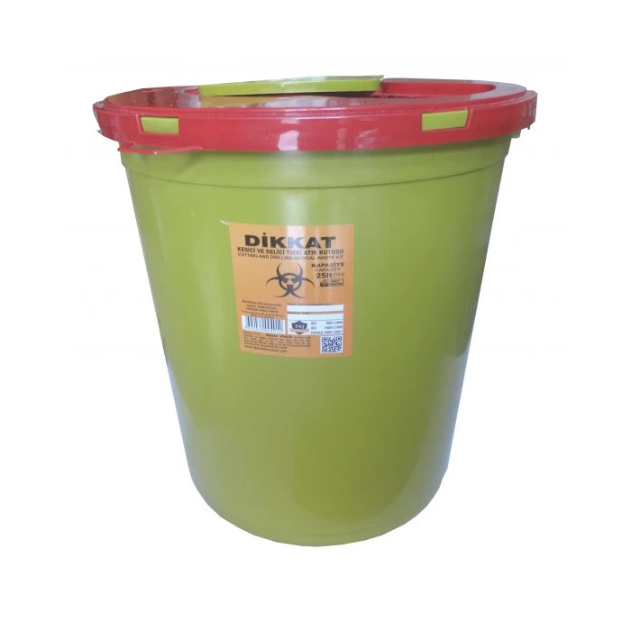 Контейнер для сбора медицинских отходов Afacan plastik 25л EA250