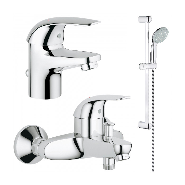 Набір змішувачів Grohe Euroeco 123226S