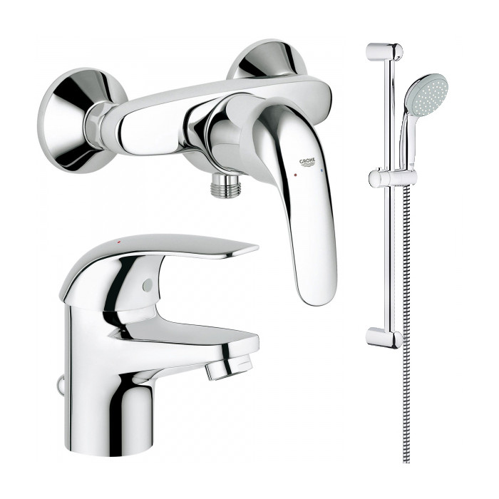 Набір змішувачів Grohe Euroeco 123232