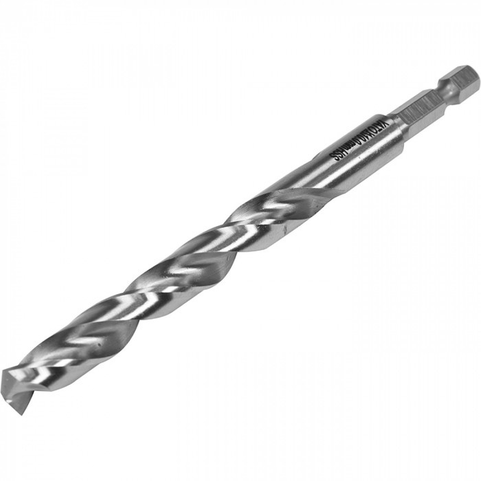 Сверло по металлу Yato 10х133/87 мм HEX-1/4" HSS 6542 для нержавеющей конструктивной легированной стали YT-44880