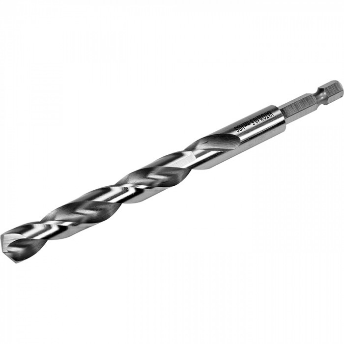 Сверло по металлу Yato 10.5х133/87 мм HEX-1/4" HSS 6542 для нержавеющей конструктивной легированной стали YT-44881