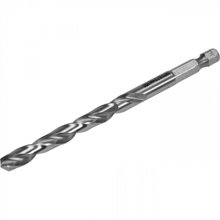 Сверло по металлу Yato 7х109/69 мм HEX-1/4" HSS 6542 для нержавеющей конструктивной легированной стали YT-44874