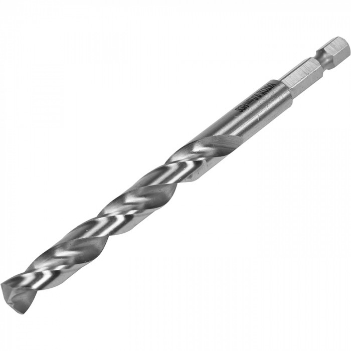 Сверло по металлу Yato 9х125/81 мм HEX-1/4" HSS 6542 для нержавеющей конструктивной легированной стали YT-44878