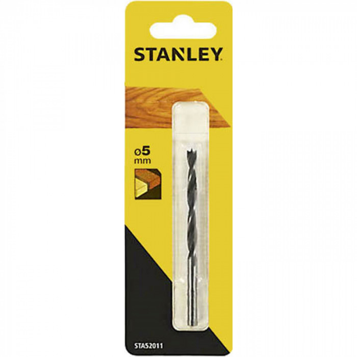 Сверло по дереву Stanley 5 мм STA52011-QZ