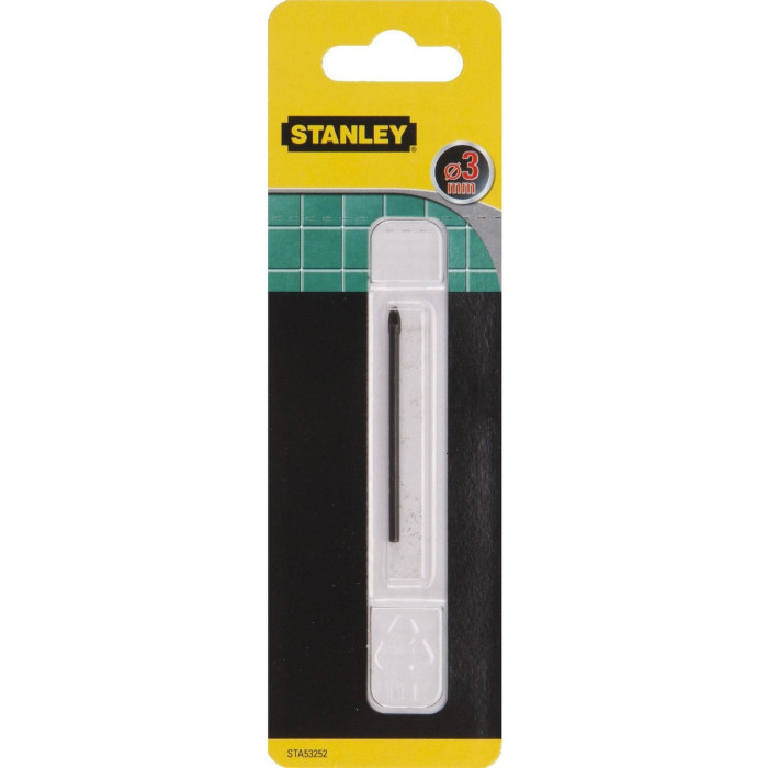 Сверло по керамической плитке Stanley 3 мм STA53252-QZ