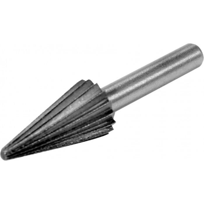 Фреза конусная по металлу Yato ø13 x 25/55 мм HSS 4241 хвостовик-ø6 мм YT-61718