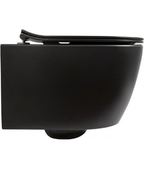Унитаз Isvea Sentimenti Neo black, сиденье D40 + инсталляция Oli Olipure 30x20 (10AR02010+40D40521I+880780/152972)