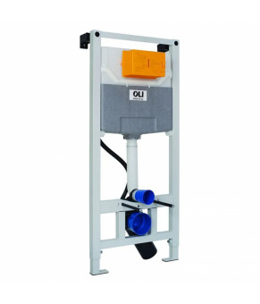 Унитаз Isvea Purita cleanWash подвесной, сиденье S40+ инсталляция Oli Olipure 30x20 (10PL02007+40S40200I+880780/152972)