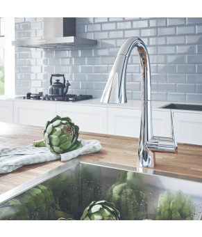 Смеситель для кухни сенсорный Grohe Zedra Touchh 30219002