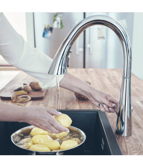 Смеситель для кухни сенсорный Grohe Zedra Touchh 30219002