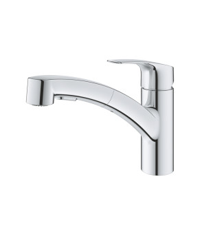 Смеситель для кухни с выдвижным изливом Grohe Eurosmart 30305001