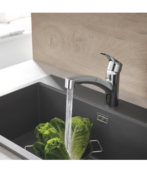 Смеситель для кухни с выдвижным изливом Grohe Eurosmart 30305001