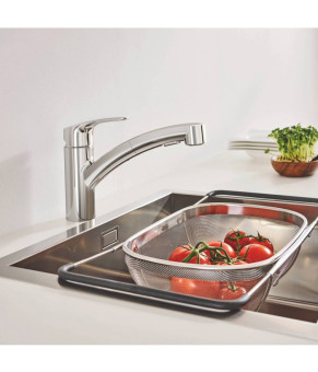 Смеситель для кухни с выдвижным изливом Grohe Eurosmart 30305001