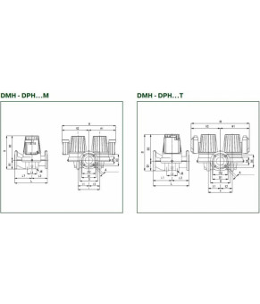Насос циркуляционный DAB DPH 150/360.80T