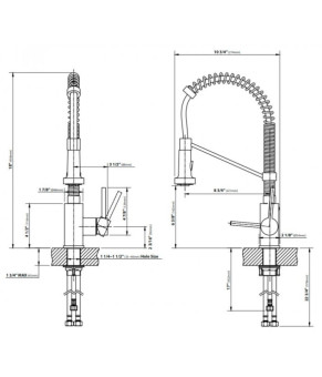 Кухонный комплект Kraus KCH-1000