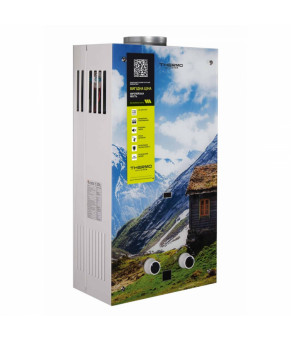 Колонка газовая дымоходная Thermo Alliance JSD20-10GC 10 л панель из стекла с рисунком горы