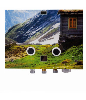 Колонка газовая дымоходная Thermo Alliance JSD20-10GC 10 л панель из стекла с рисунком горы