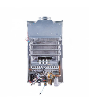 Колонка газовая дымоходная Thermo Alliance JSD20-10GE 10 л панель из стекла White