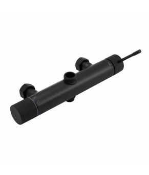 Душевая система Qtap Scorpio QTSCO51105OGB Black Matt (однорычажная, 2 потребителя)