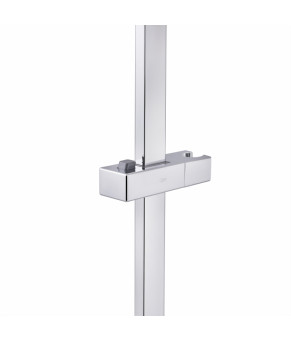 Душевая стойка Qtap Lepit 705 мм с держателем, хром (QTLEP82103NC)