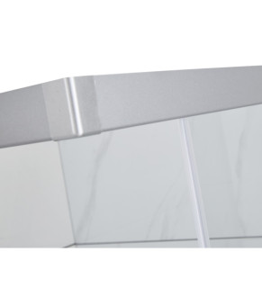Душевая кабина Lidz Wiezak SC120x80.SAT.LOW.L, стекло Linie 4 мм без поддона