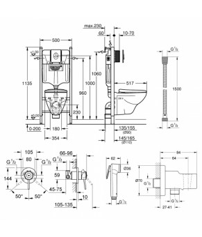 Большой набор для дома Grohe Mega Bundle 39117MB0